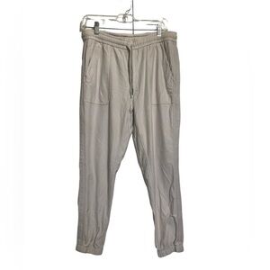 Athleta Ivory Farallon Jogger Pants‎ Size 12
